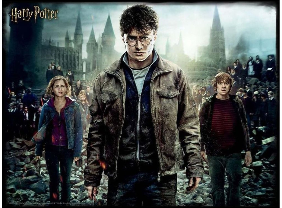 PRIME 3D Puzzle Harry Potter: Harry, Herminona & Ron 3D XL 300 dielikov