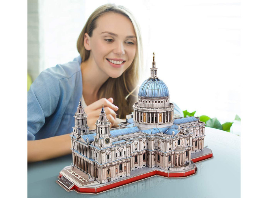 CUBICFUN 3D puzzle Katedrála svätého Pavla 643 dielikov