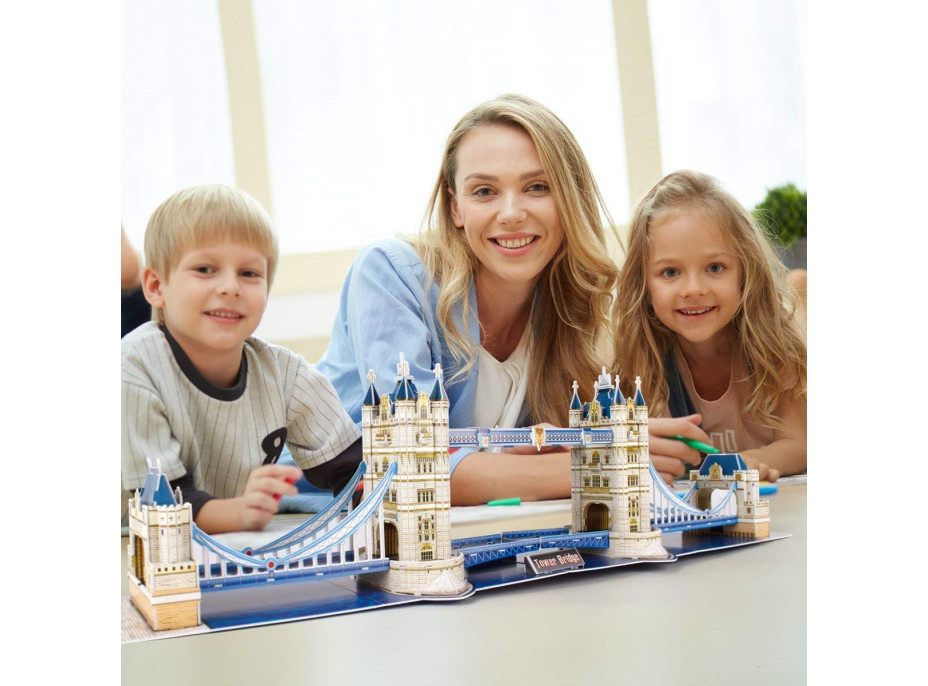 CUBICFUN 3D puzzle National Geographic: Tower Bridge 120 dielikov