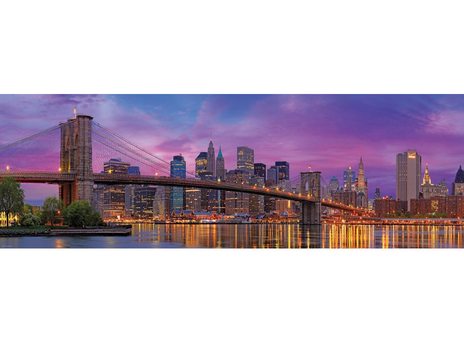 EUROGRAPHICS Panoramatické puzzle Brooklynský most, New York 1000 dielikov