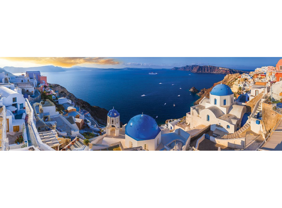 EUROGRAPHICS Panoramatické puzzle Santorini, Grécko 1000 dielikov