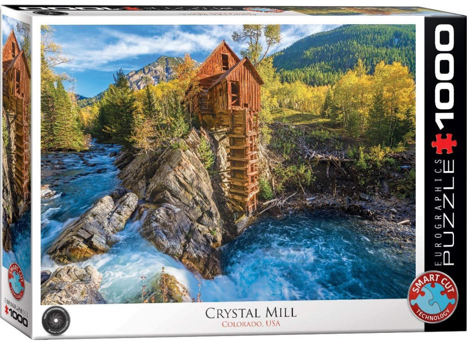 EUROGRAPHICS Puzzle Crystal Mill, Colorado 1000 dielikov