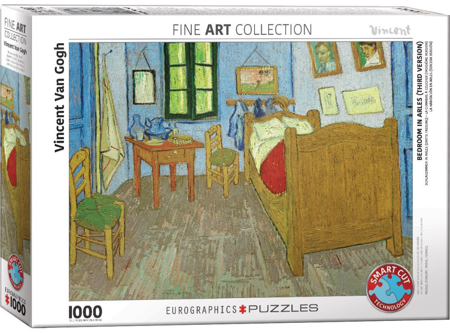 EUROGRAPHICS Puzzle Spálne v Arles 1000 dielikov