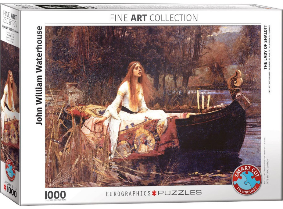 EUROGRAPHICS Puzzle Pani zo Shalott 1000 dielikov