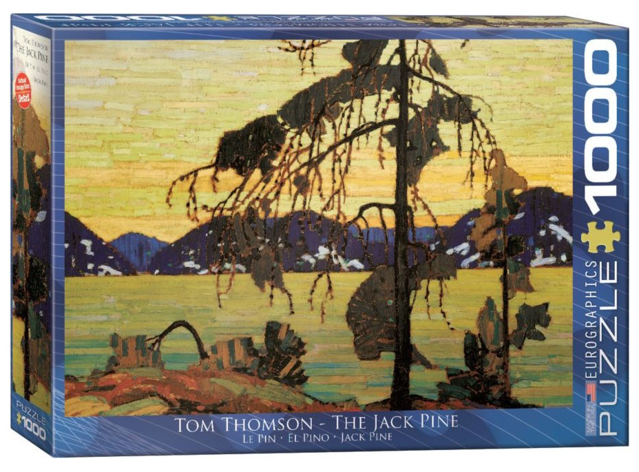 EUROGRAPHICS Puzzle The Jack Pine 1000 dielikov