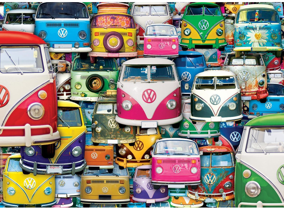 EUROGRAPHICS Puzzle Volkswagen Bus: Funky Jam 1000 dielikov