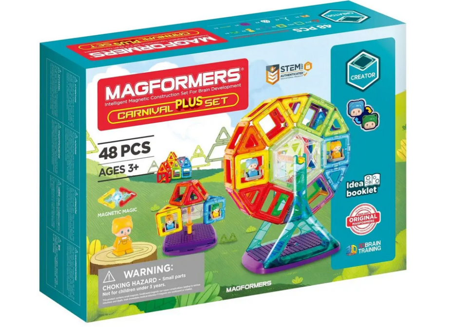 MAGFORMERS Carnival PLUS 48 dielikov