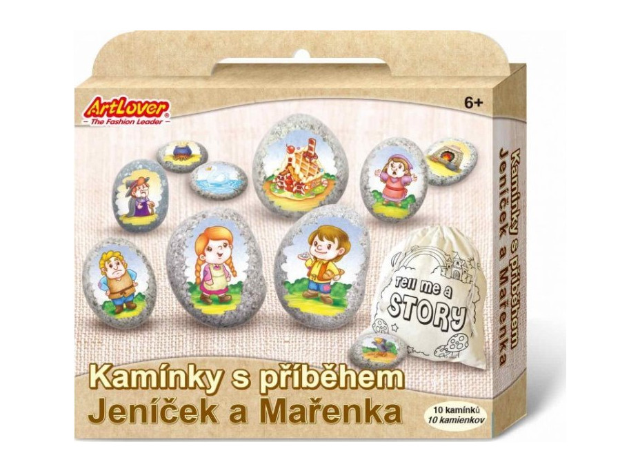 ARTLOVER Kamienky s príbehom - Janko a Marienka