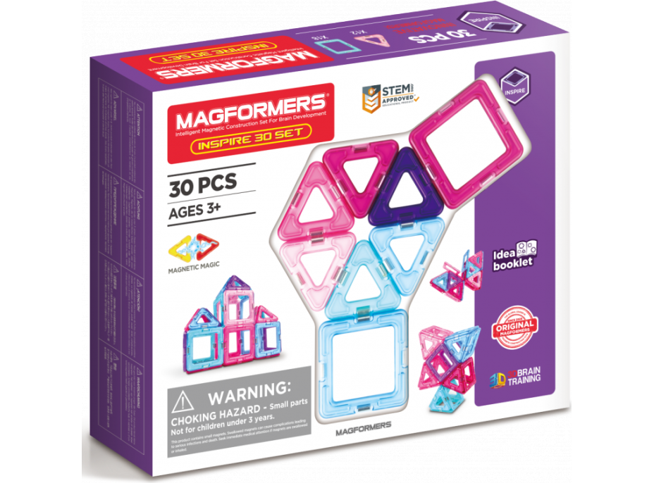 MAGFORMERS Pastelle Set 30 dielikov