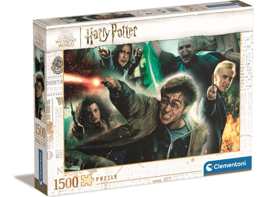 CLEMENTONI Puzzle Harry Potter 1500 dielikov