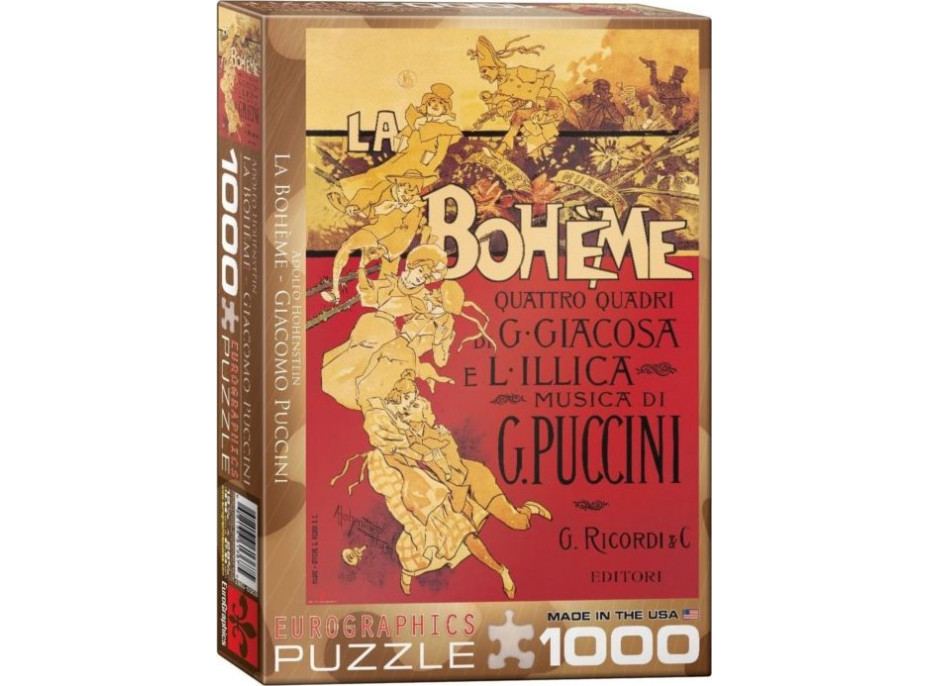 EUROGRAPHICS Puzzle La Bohéme 1000 dielikov