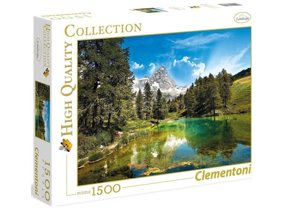 CLEMENTONI Puzzle Modré jazero 1500 dielikov