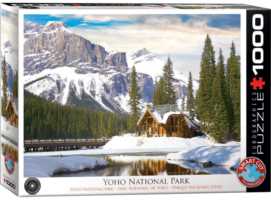 EUROGRAPHICS Puzzle Národný park Yoho 1000 dielikov