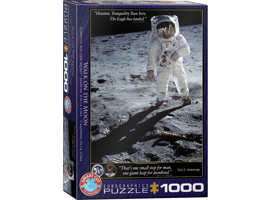 EUROGRAPHICS Puzzle Neil A. Armstrong: Prvé kroky na Mesiaci 1000 dielikov