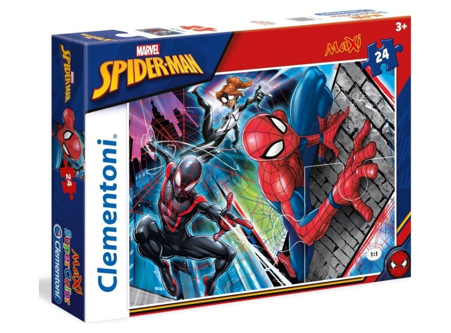 CLEMENTONI Puzzle Spiderman MAXI 24 dielikov