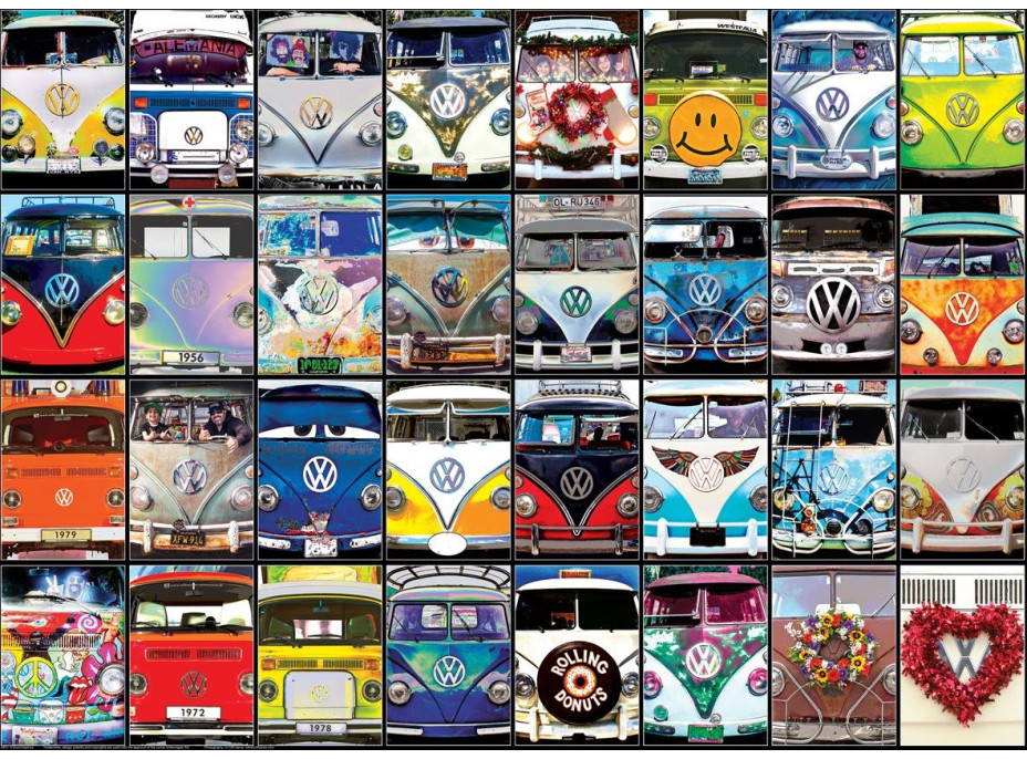 EUROGRAPHICS Puzzle VW Cool Faces 1000 dielikov