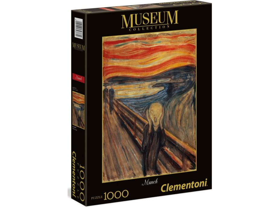 CLEMENTONI Puzzle Museum Collection: Výkrik 1000 dielikov