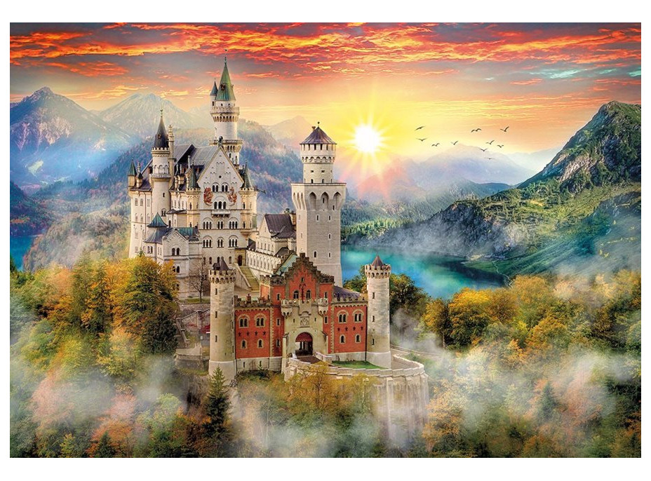 CLEMENTONI Puzzle Zámok Neuschwanstein 2000 dielikov