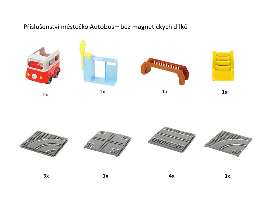 MAGFORMERS Mestečko Autobus 16 dielikov