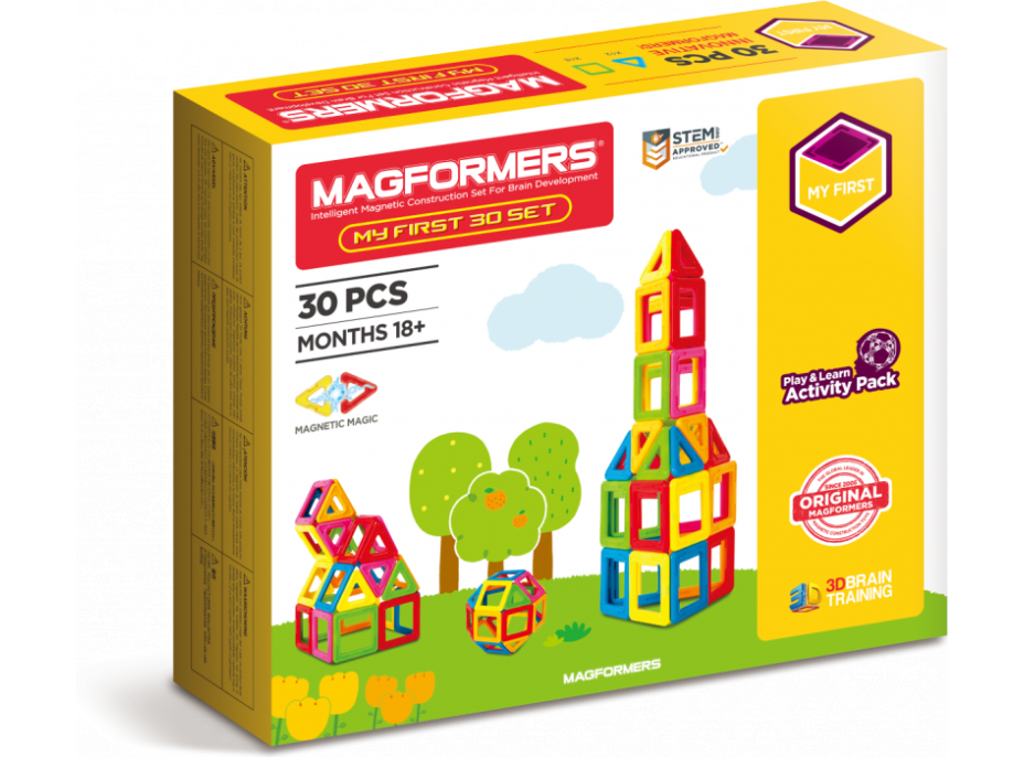 Môj prvý Magformers 30 dielikov