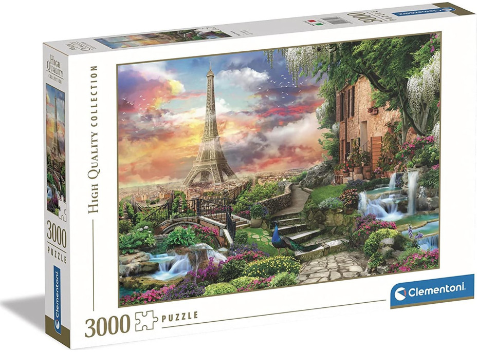 CLEMENTONI Puzzle Parížsky sen 3000 dielikov