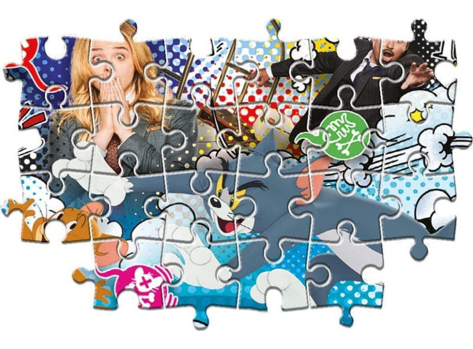 CLEMENTONI Puzzle Tom a Jerry MAXI 24 dielikov