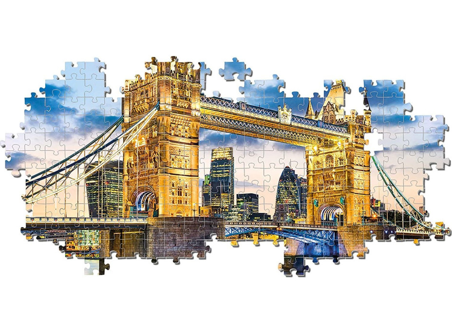 CLEMENTONI Puzzle Tower Bridge za súmraku 2000 dielikov