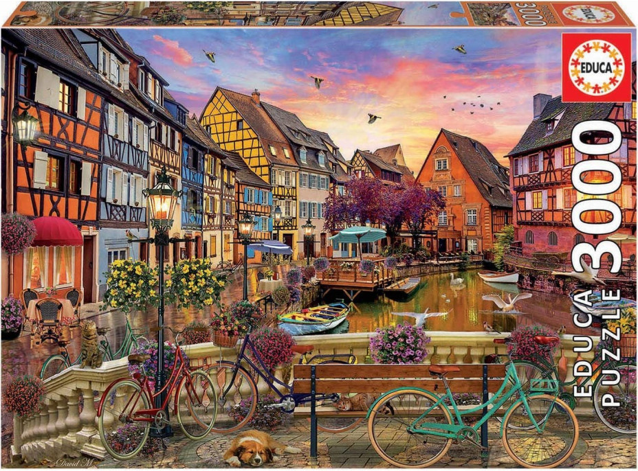 EDUCA Puzzle Colmar, Francúzsko 3000 dielikov