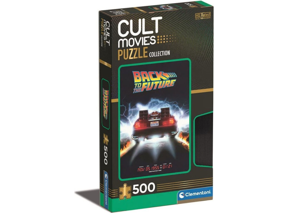 CLEMENTONI Puzzle Cult Movies: Návrat do budúcnosti 500 dielikov