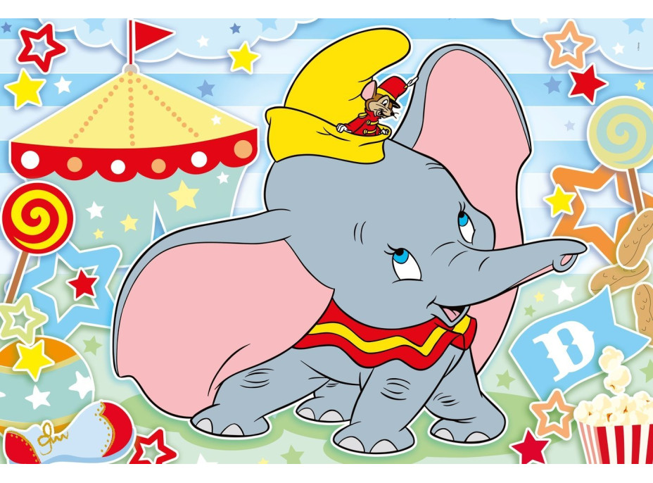 CLEMENTONI Puzzle Dumbo MAXI 24 dielikov