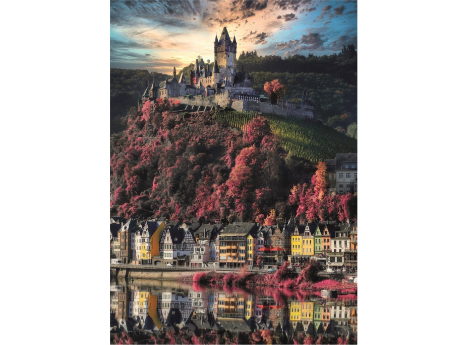 CLEMENTONI Puzzle Hrad Cochem 1000 dielikov