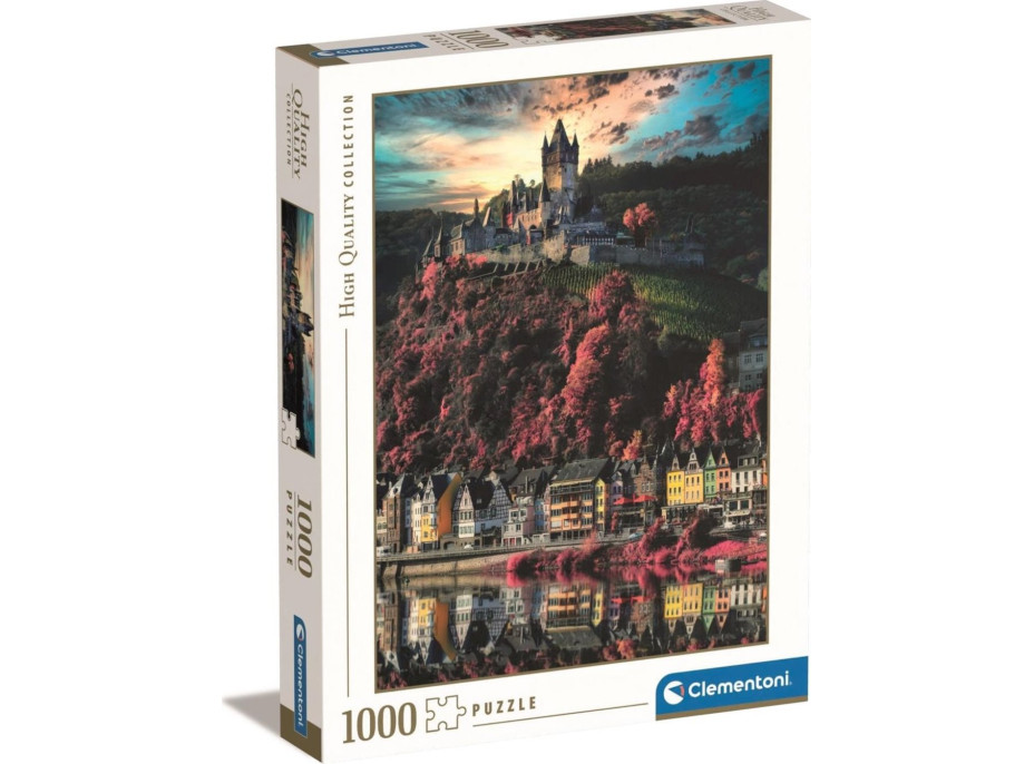 CLEMENTONI Puzzle Hrad Cochem 1000 dielikov