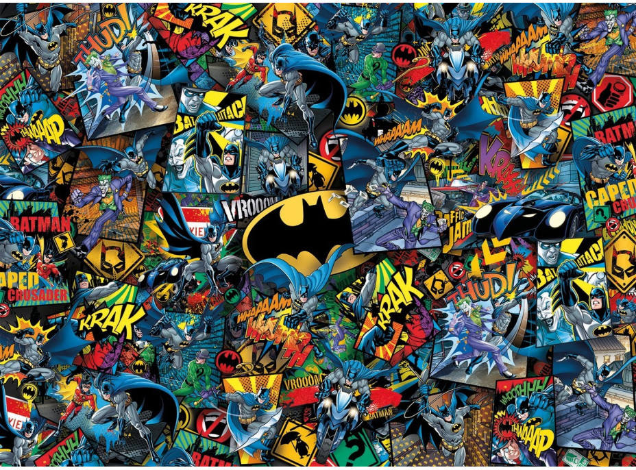 CLEMENTONI Puzzle Impossible: Batman 1000 dielikov