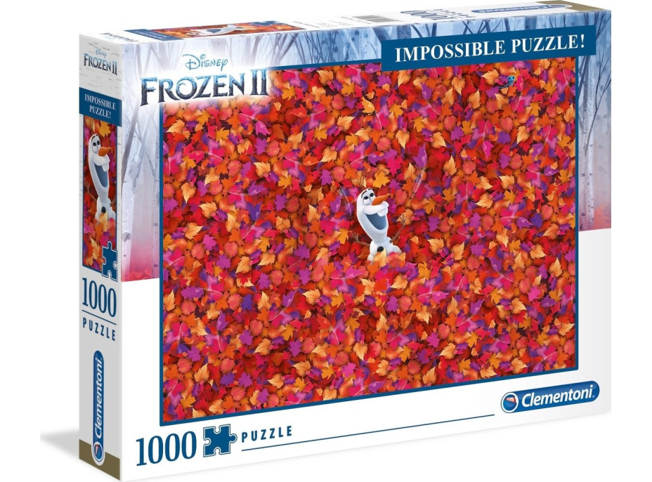 CLEMENTONI Puzzle Impossible: Ľadové kráľovstvo 2, 1000 dielikov