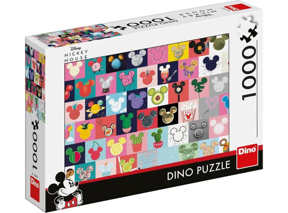 DINO Puzzle Mickeyho uši 1000 dielikov