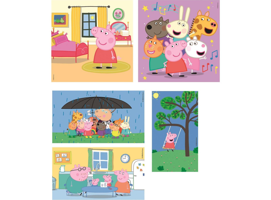 CLEMENTONI Puzzle Prasiatko Peppa 10v1