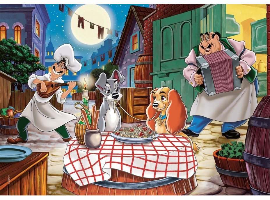 CLEMENTONI Puzzle Disney Classics 4v1 (20+60+100+180 dielikov)