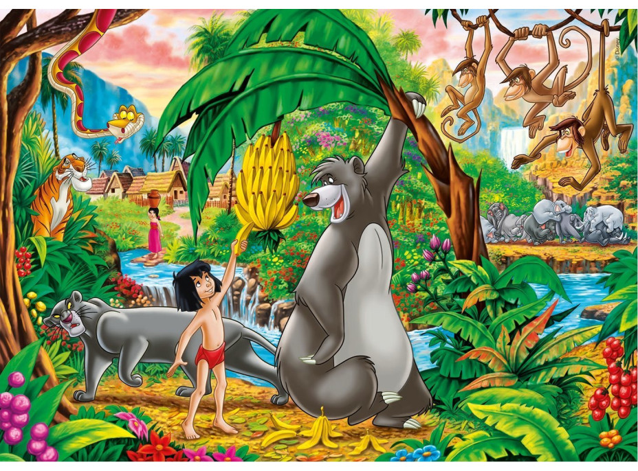 CLEMENTONI Puzzle Disney Classics 4v1 (20+60+100+180 dielikov)