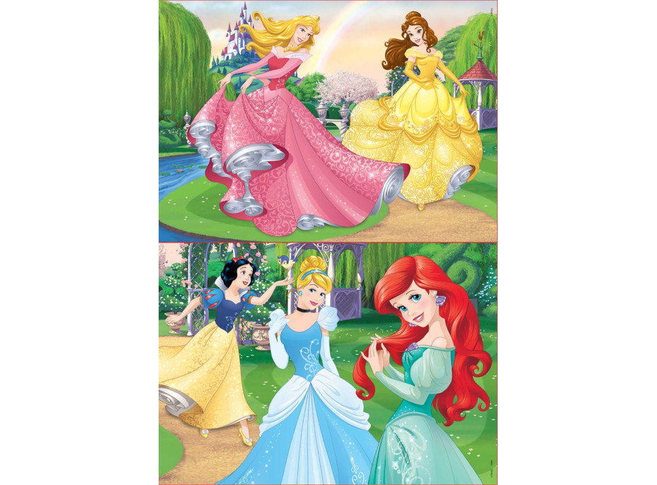 EDUCA Puzzle Disney princeznej 2x20 dielikov