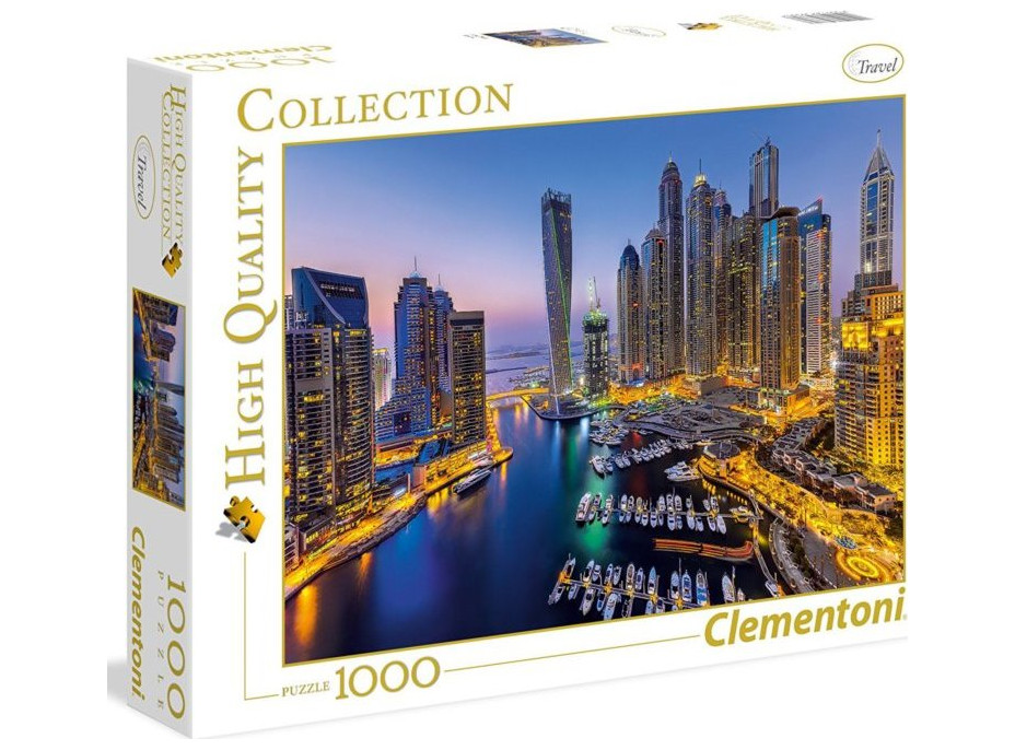 CLEMENTONI Puzzle Dubaj 1000 dielikov