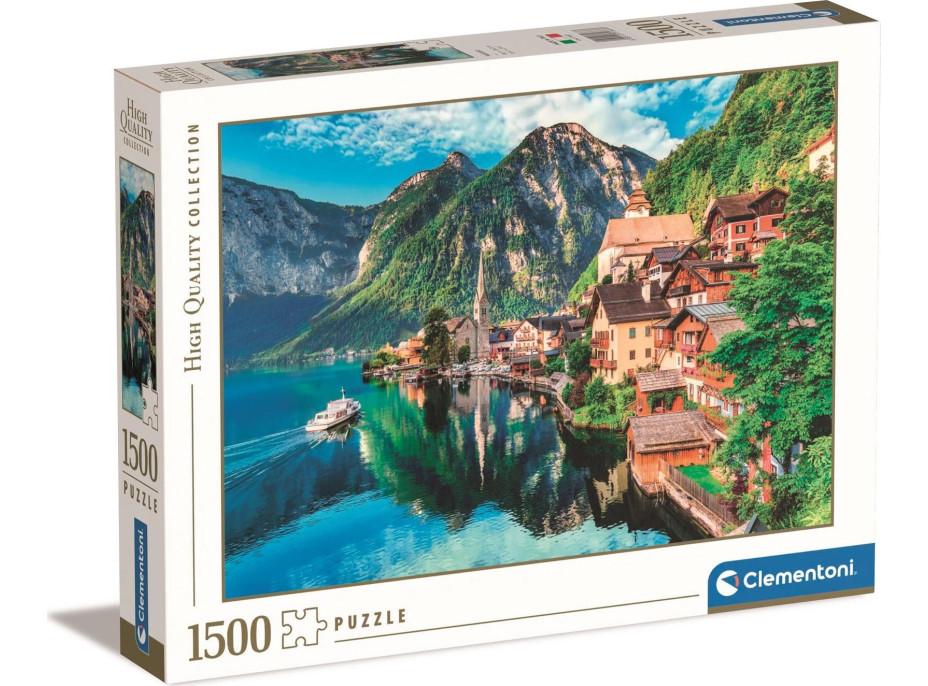 CLEMENTONI Puzzle Hallstatt 1500 dielikov