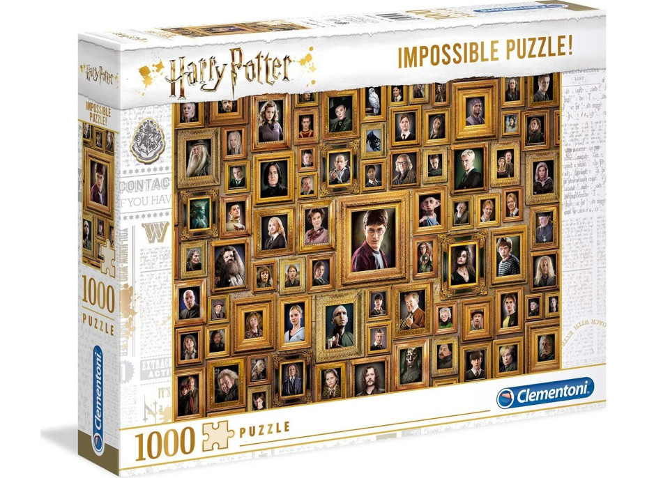 CLEMENTONI Puzzle Impossible: Harry Potter 1000 dielikov