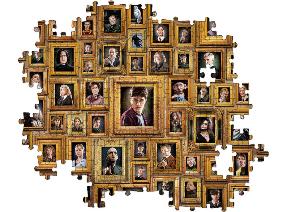 CLEMENTONI Puzzle Impossible: Harry Potter 1000 dielikov