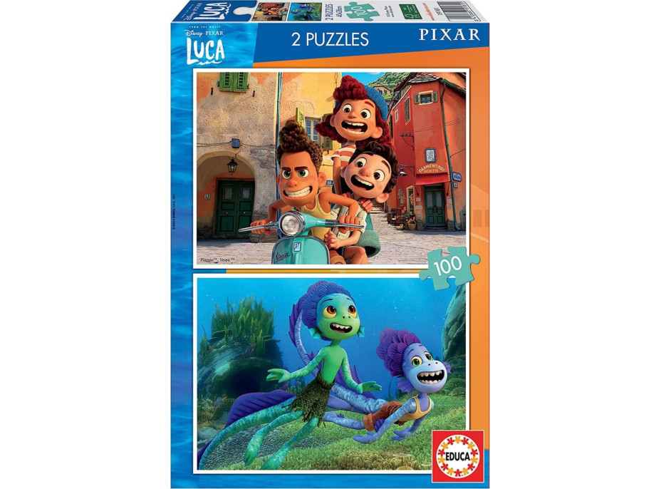 EDUCA Puzzle Luca 2x100 dielikov