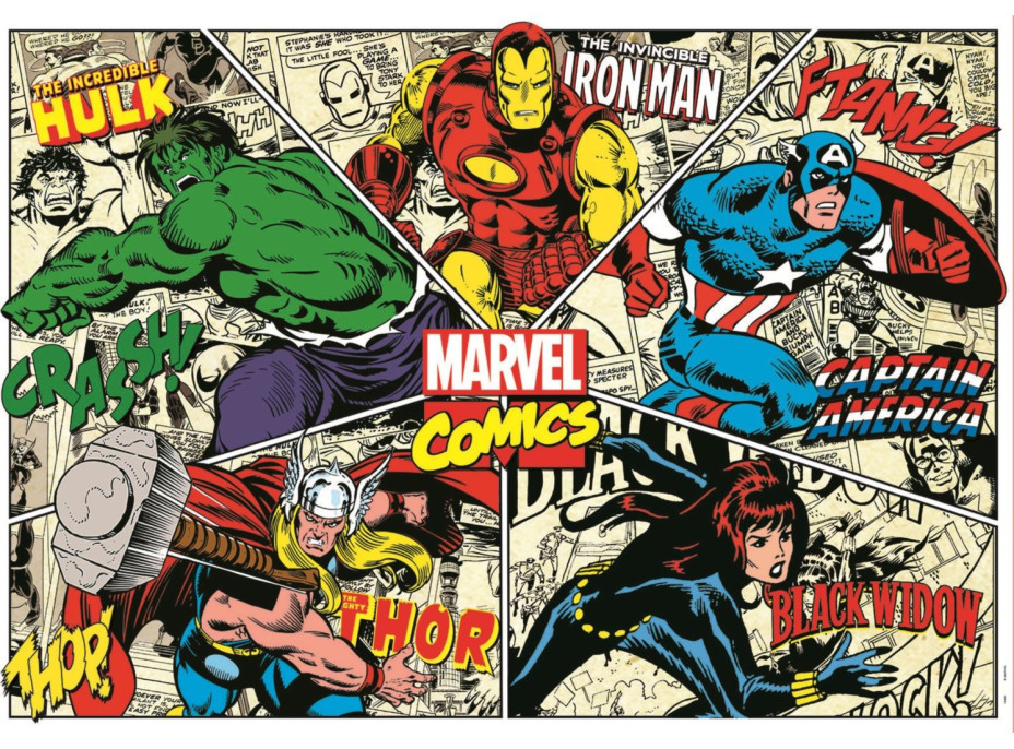 EDUCA Puzzle Marvel komiks 1000 dielikov