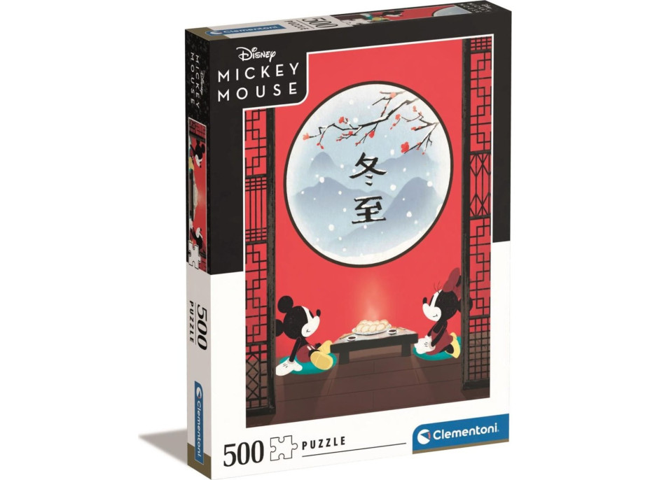 CLEMENTONI Puzzle Mickey Mouse: Orientálna pauza 500 dielikov