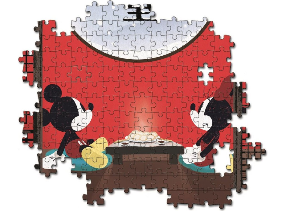 CLEMENTONI Puzzle Mickey Mouse: Orientálna pauza 500 dielikov