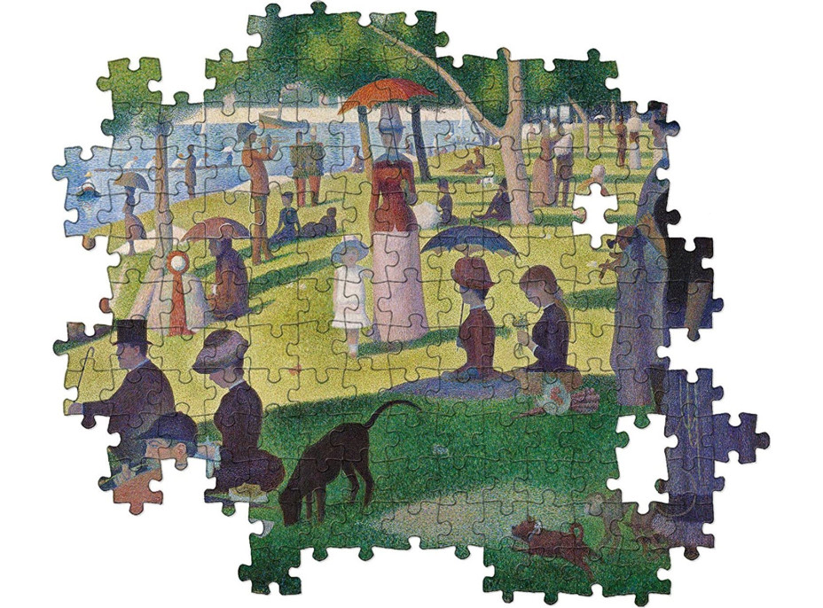 CLEMENTONI Puzzle Museum Collection: Nedeľné popoludnie na ostrove La Grande Jatte 1000 dielikov