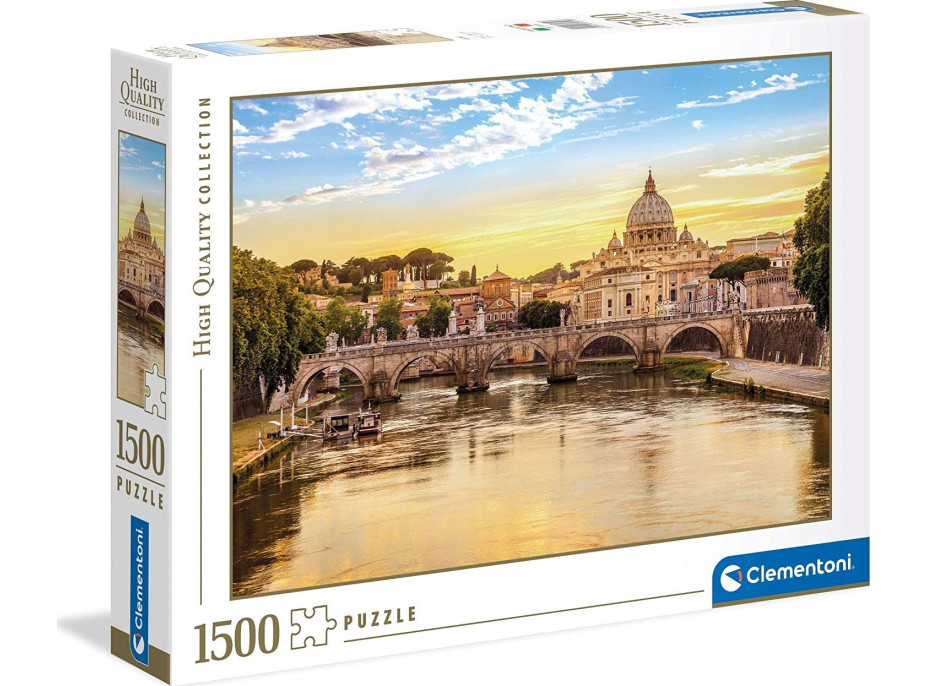 CLEMENTONI Puzzle Rím 1500 dielikov