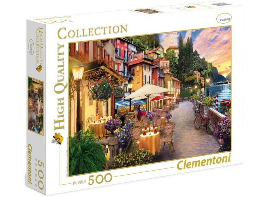 CLEMENTONI Puzzle Snívanie v Monte Rosa 500 dielikov